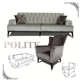 POLITE SOFA SET PIECE LIVING ROOM CHAIR FOR HOME FROM FACTORY WHOLESALE
